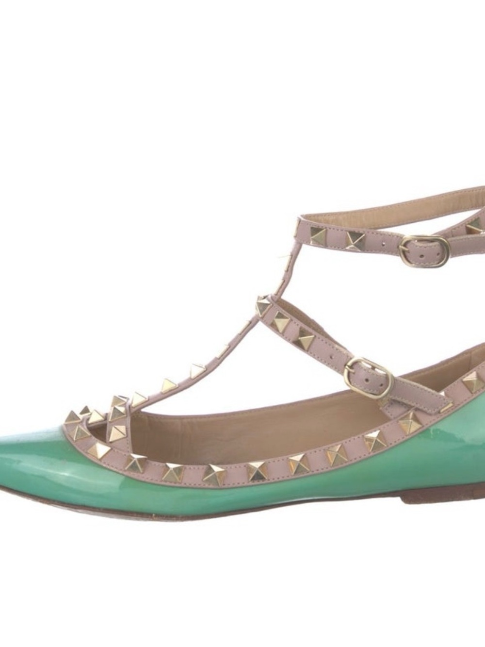 Valentino Patent Leather Ballet Flats